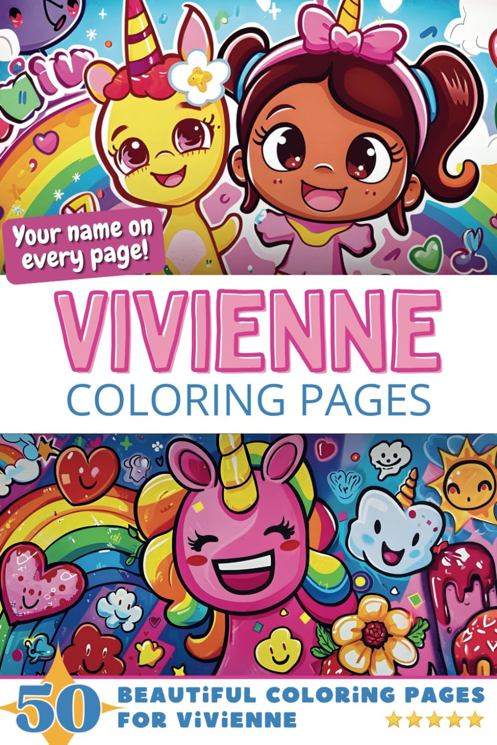 Vivienne Coloring Book Cover