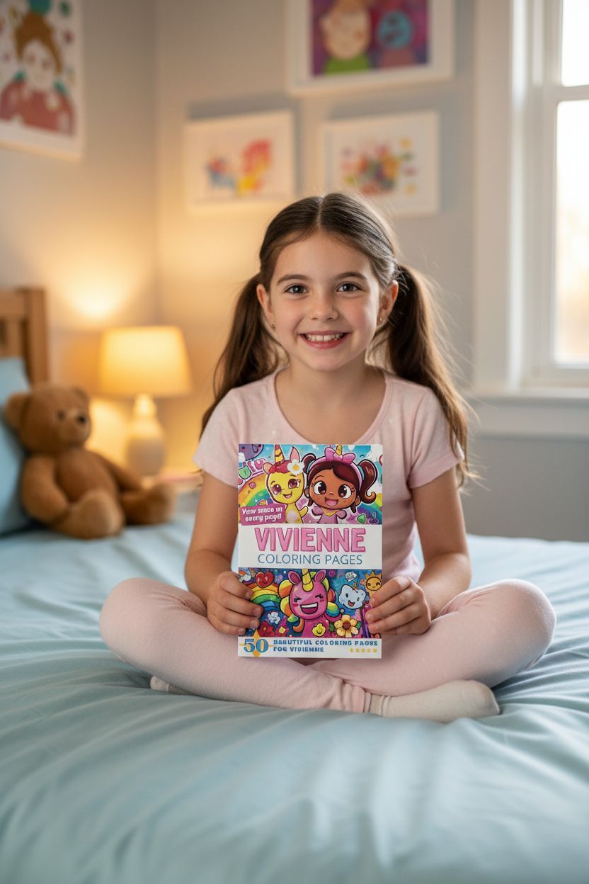 Vivienne personal coloring pages