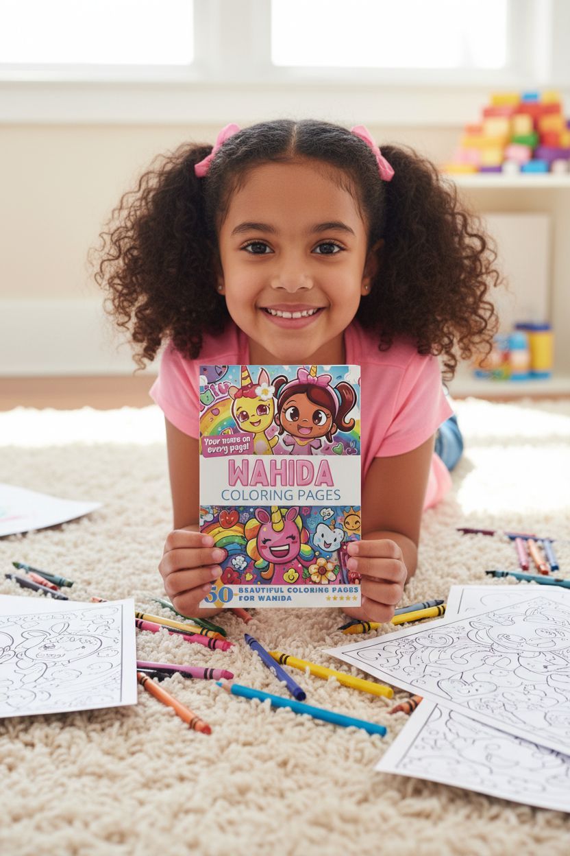 Wahida personal coloring pages