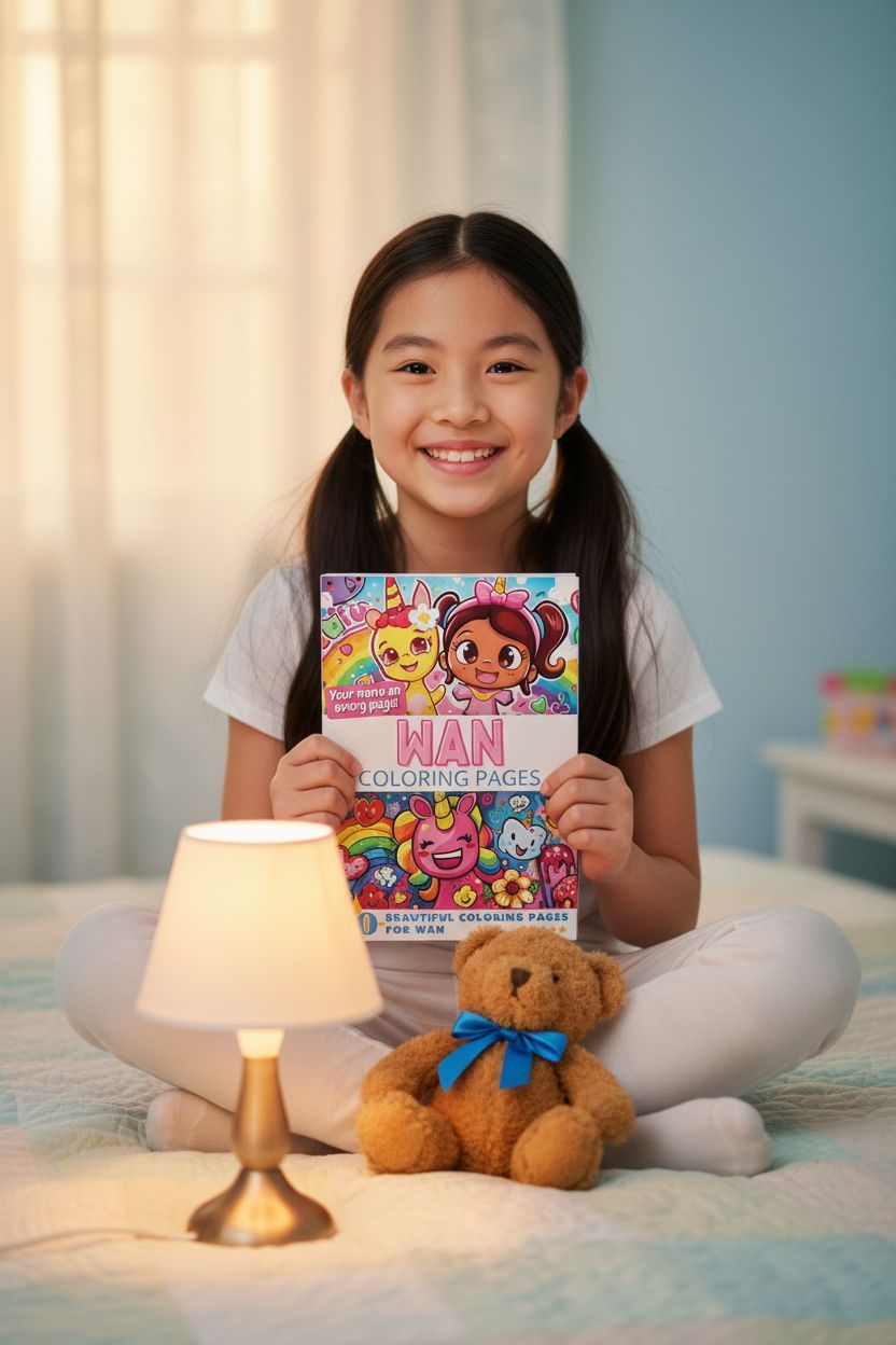 Wan personal coloring pages