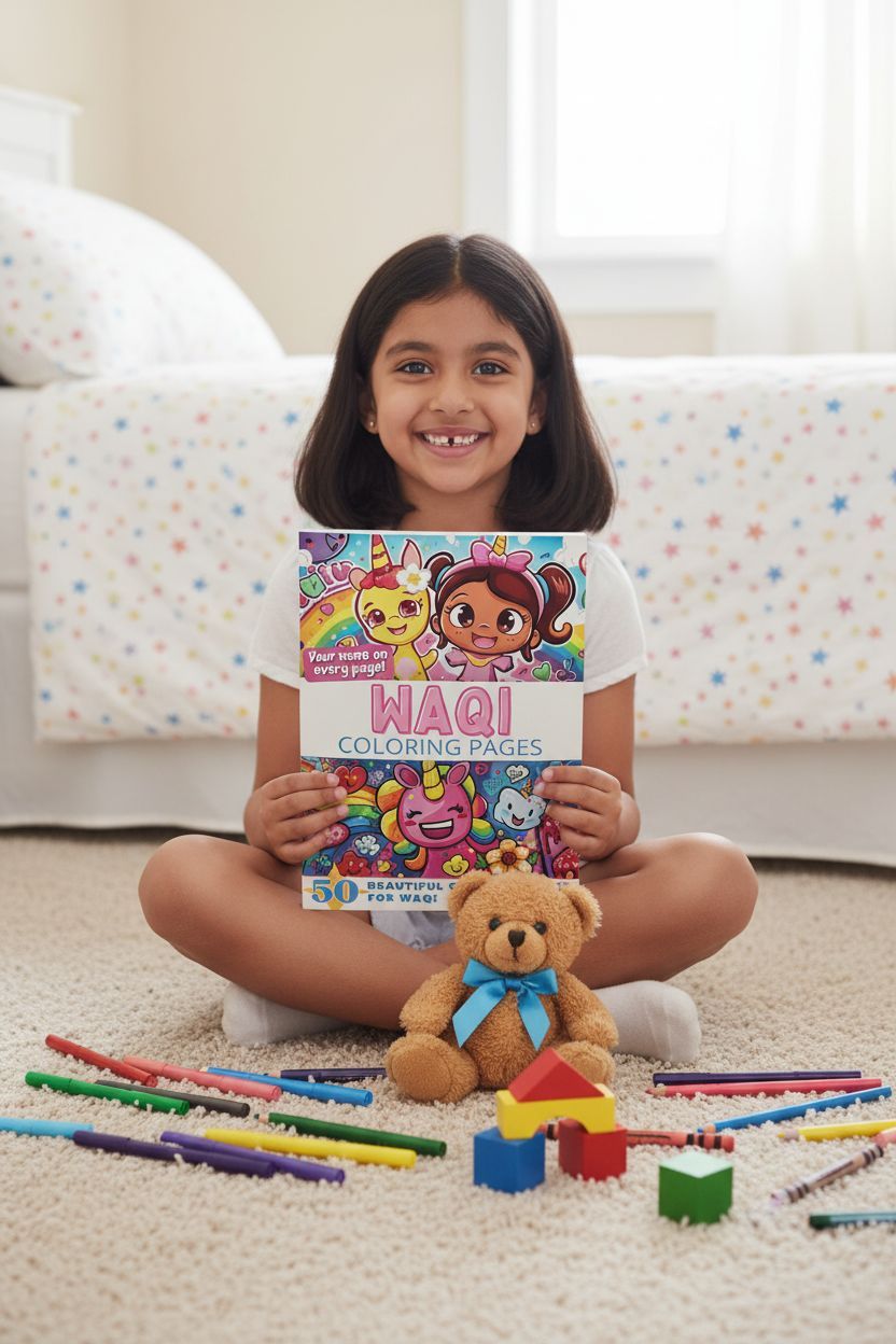 Waqi personal coloring pages