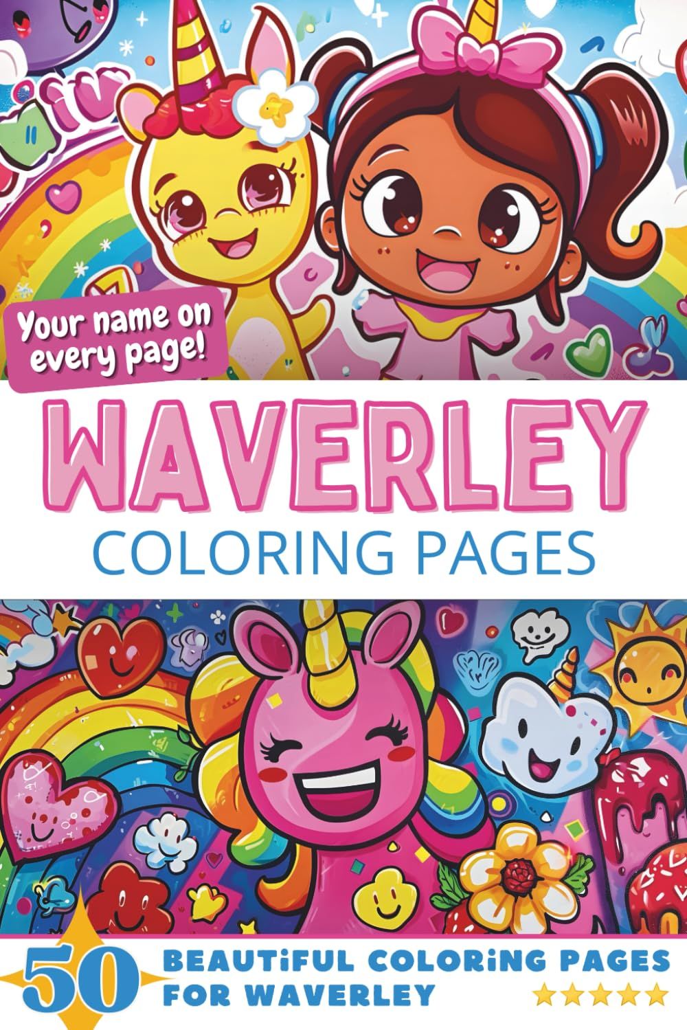 Waverley Coloring Book Cover