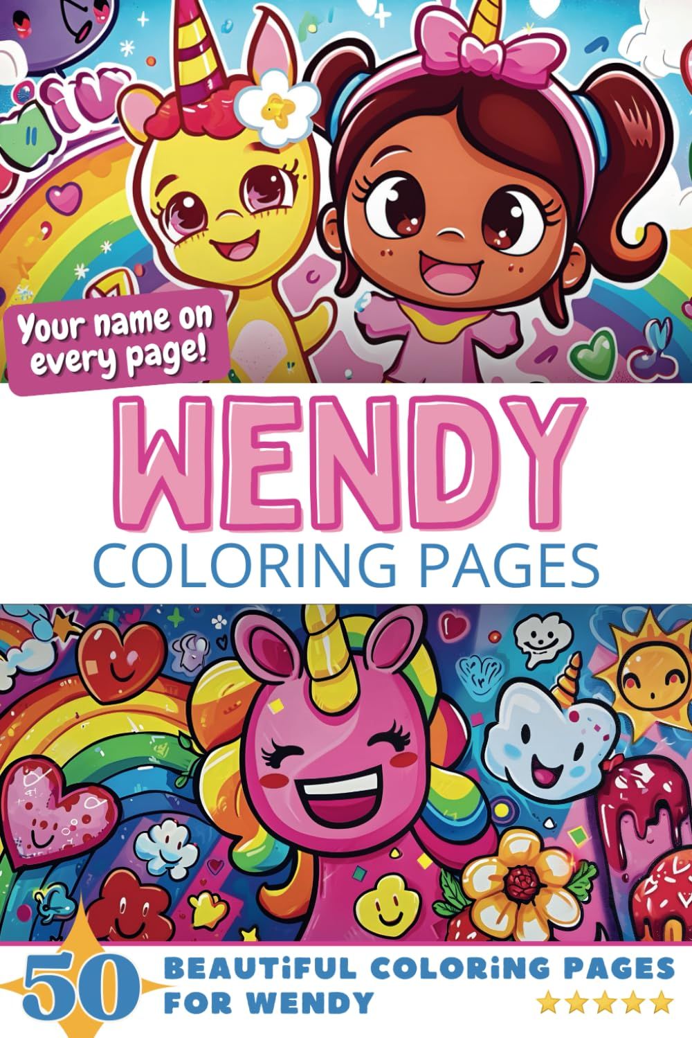 Wendy Coloring Book Cover