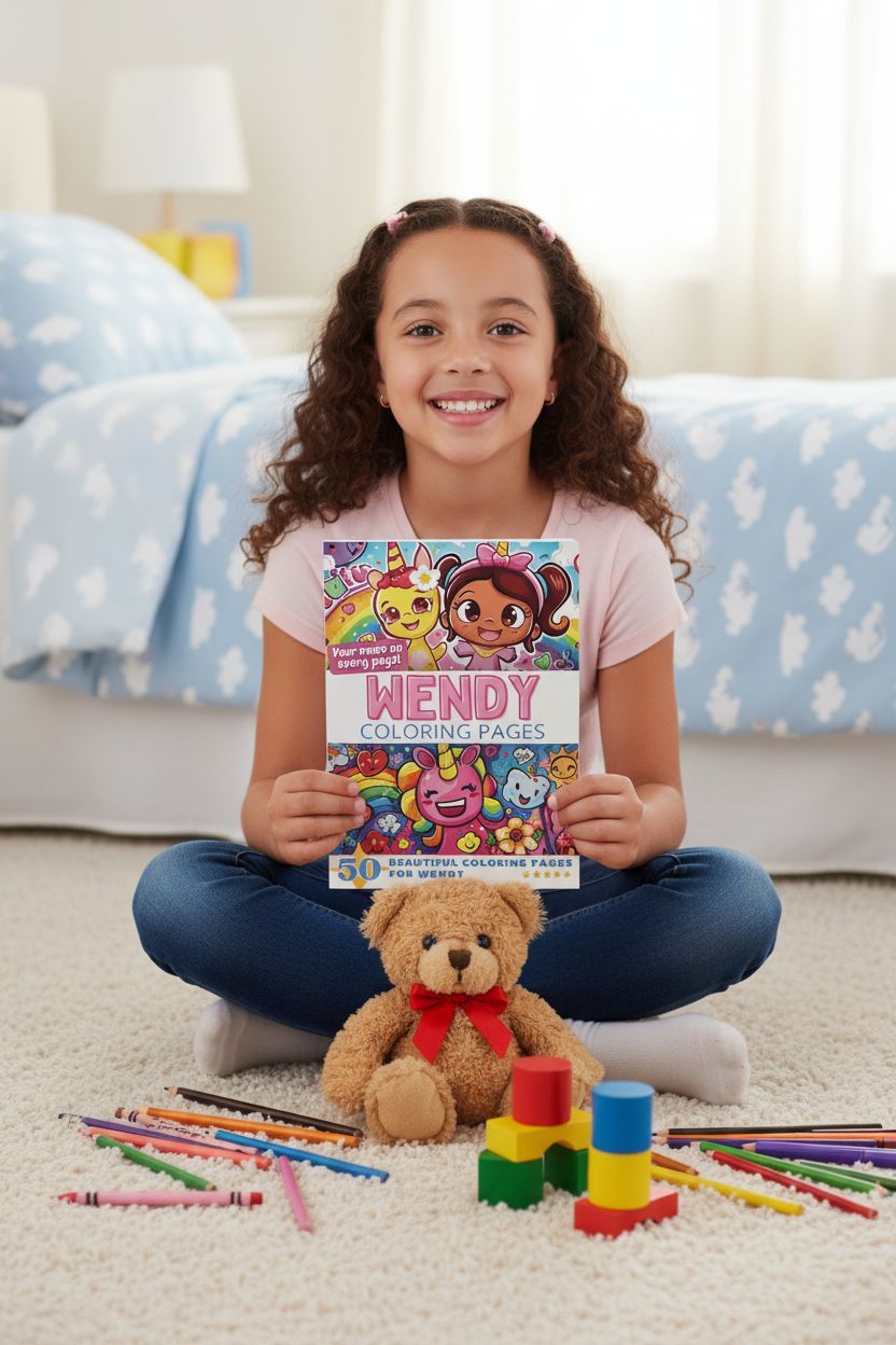 Wendy personal coloring pages