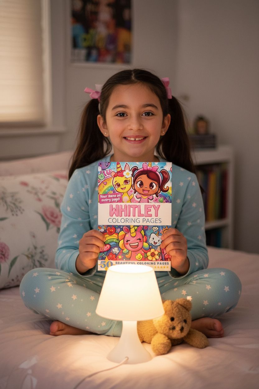 Whitley personal coloring pages