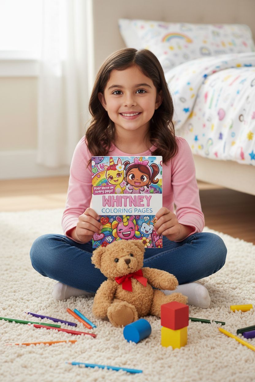 Whitney personal coloring pages