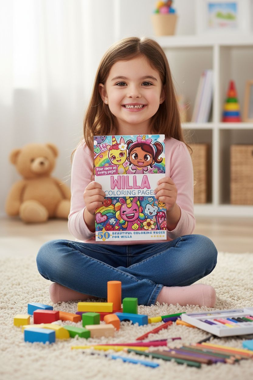 Willa personal coloring pages