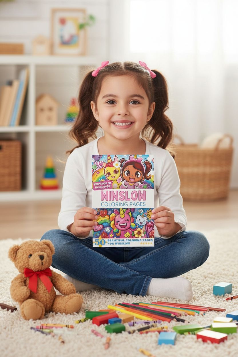 Winslow personal coloring pages