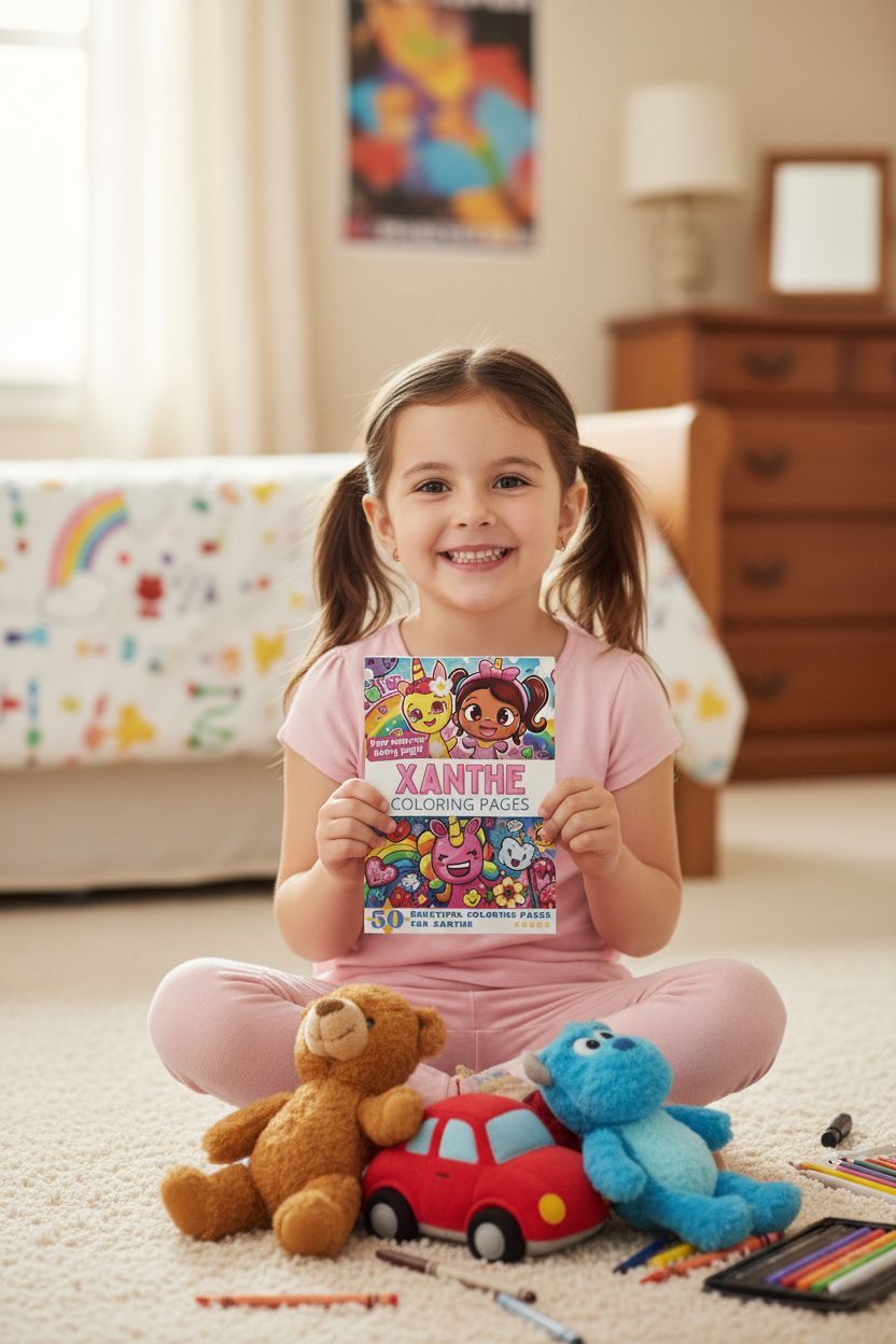 Xanthe personal coloring pages