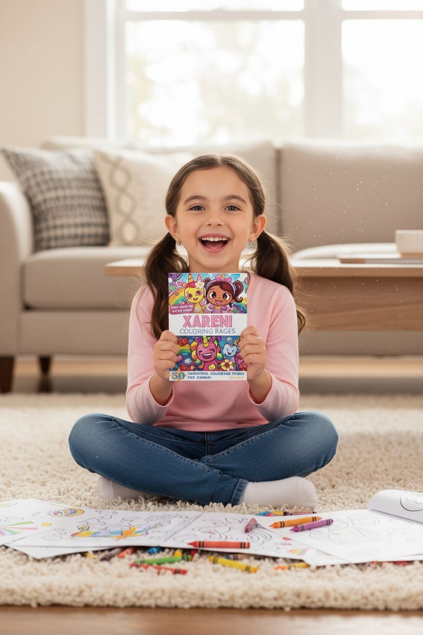 Xareni personal coloring pages