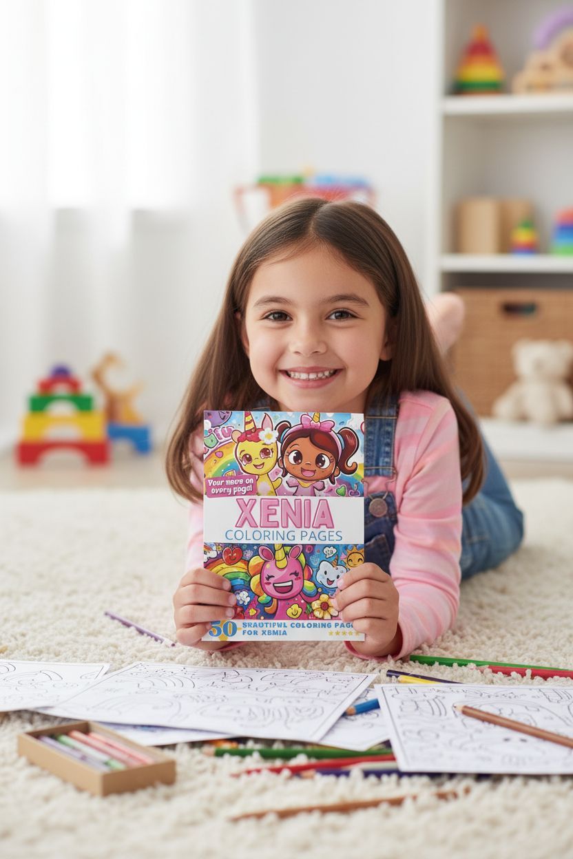 Xenia personal coloring pages