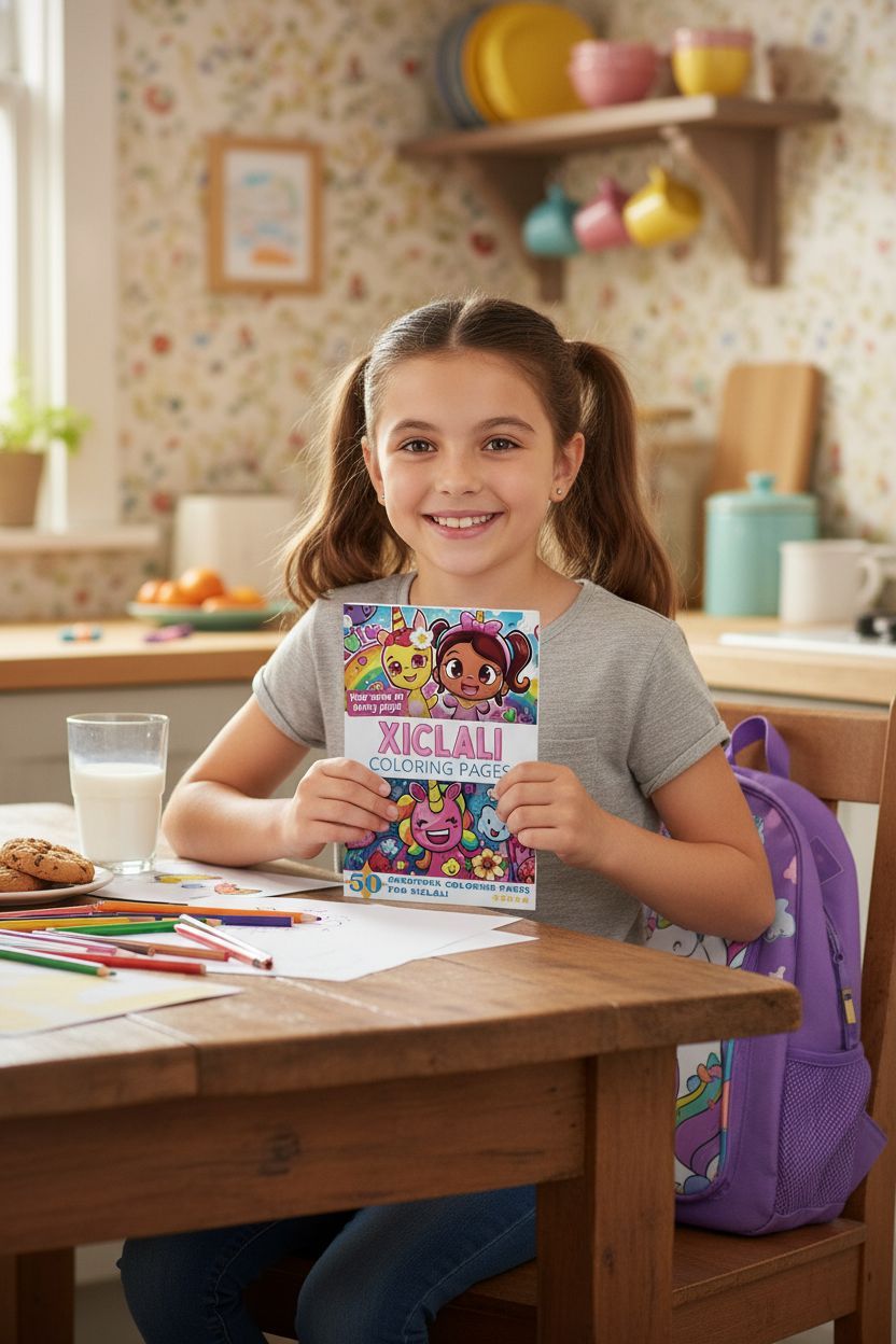 Xiclali personal coloring pages