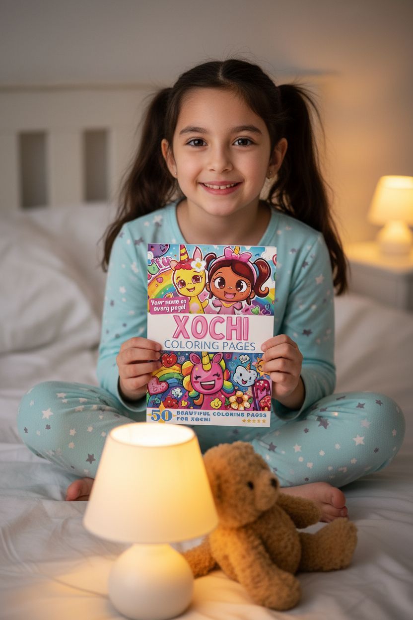 Xochi personal coloring pages