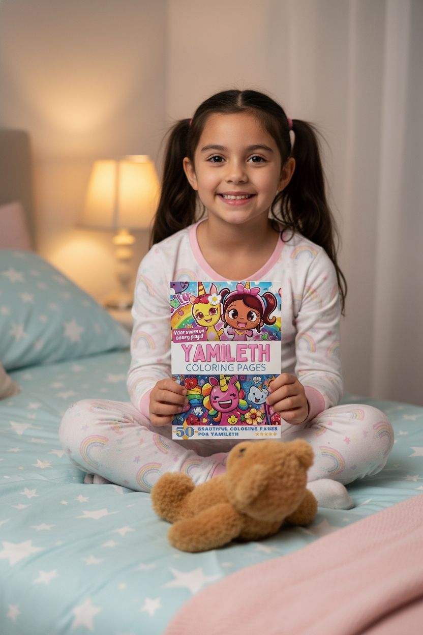 Yamileth personal coloring pages