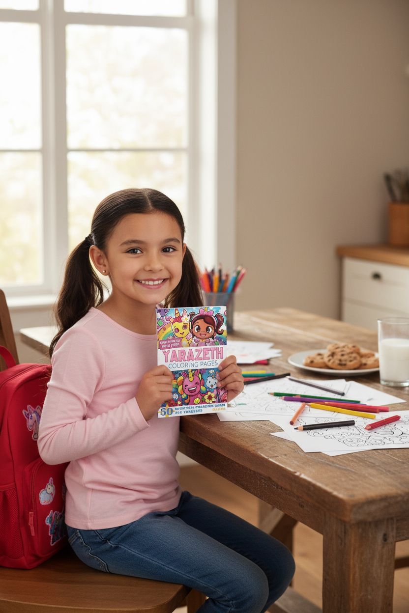 Yarazeth personal coloring pages