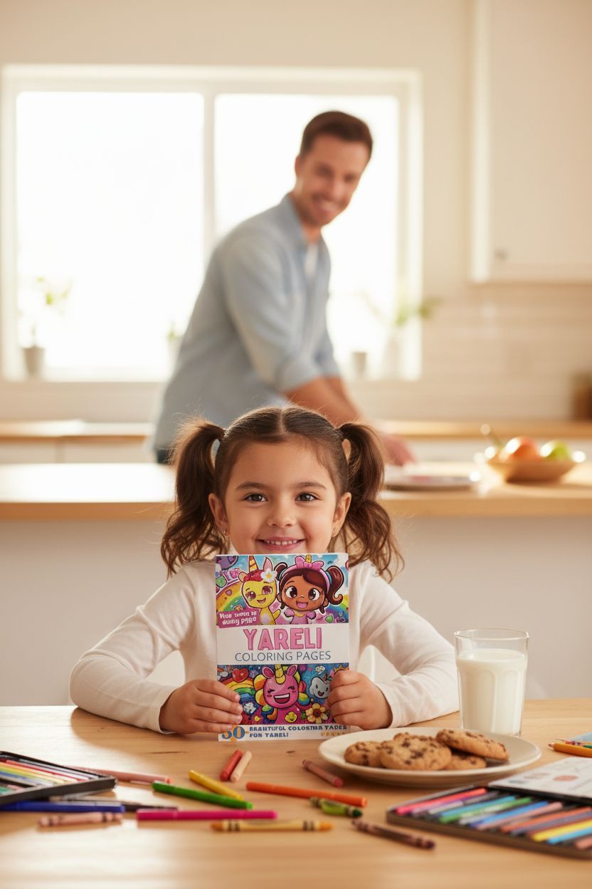 Yareli personal coloring pages