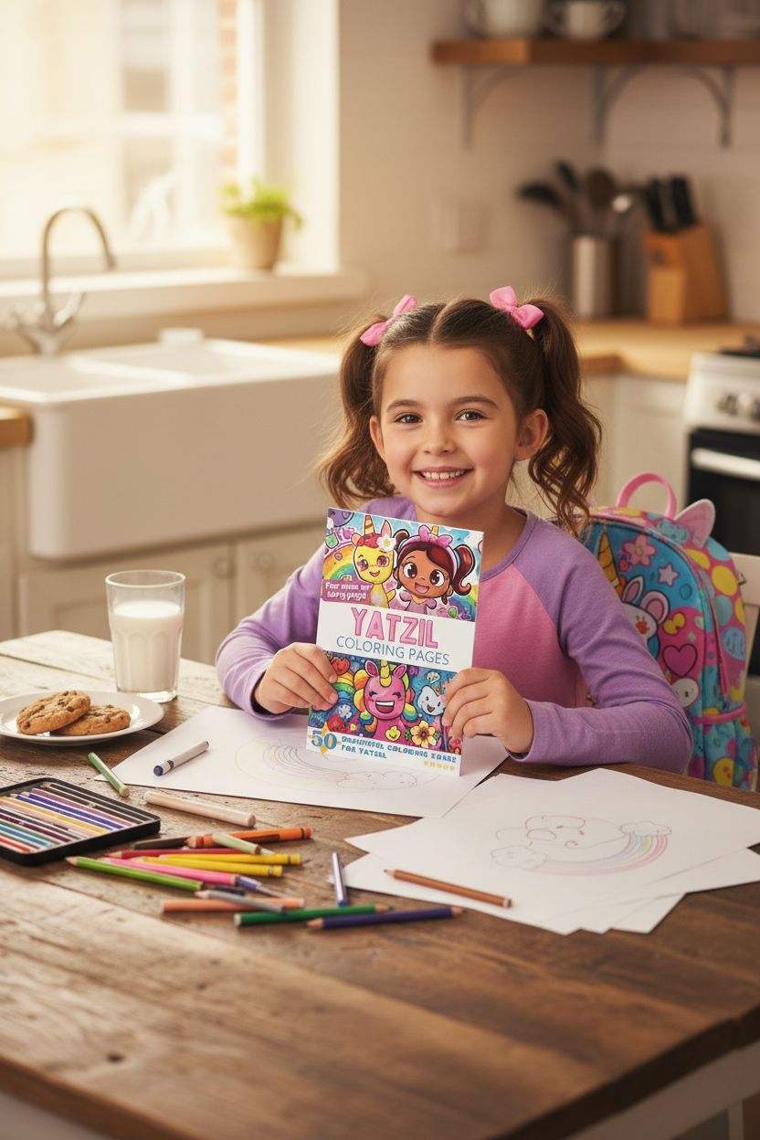 Yatzil personal coloring pages