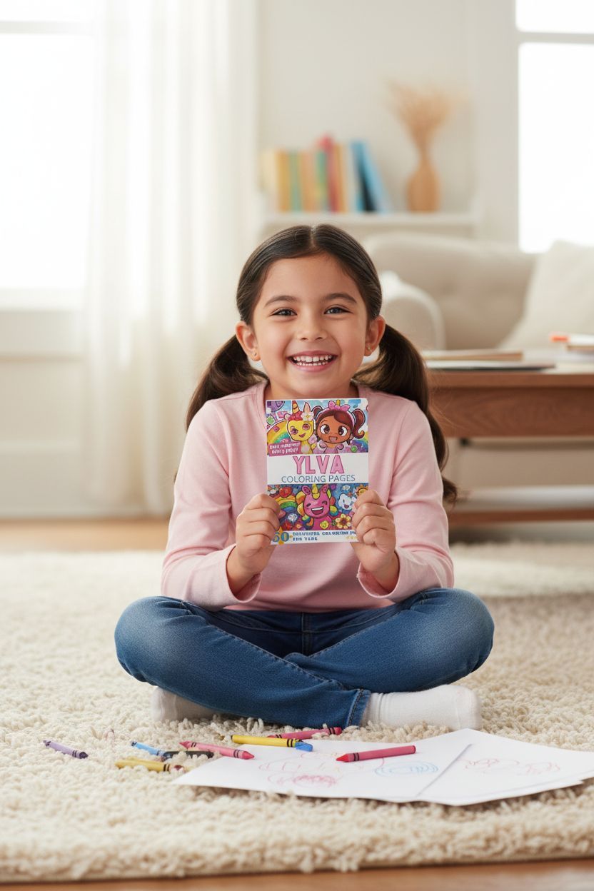 Ylva personal coloring pages