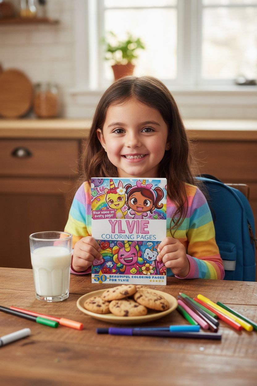 Ylvie personal coloring pages