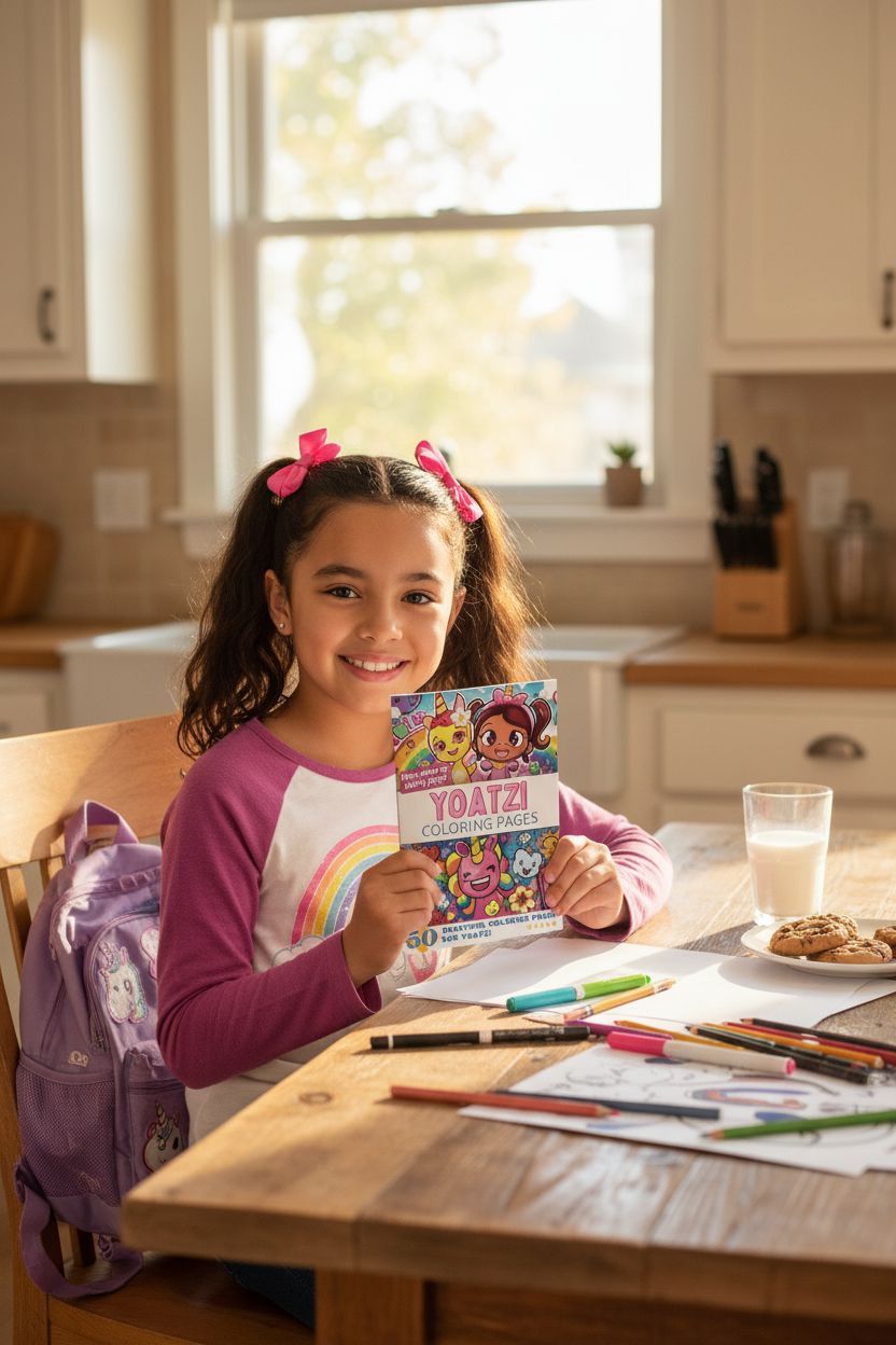 Yoatzi personal coloring pages