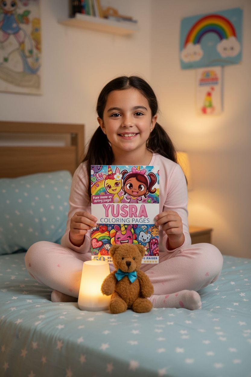 Yusra personal coloring pages