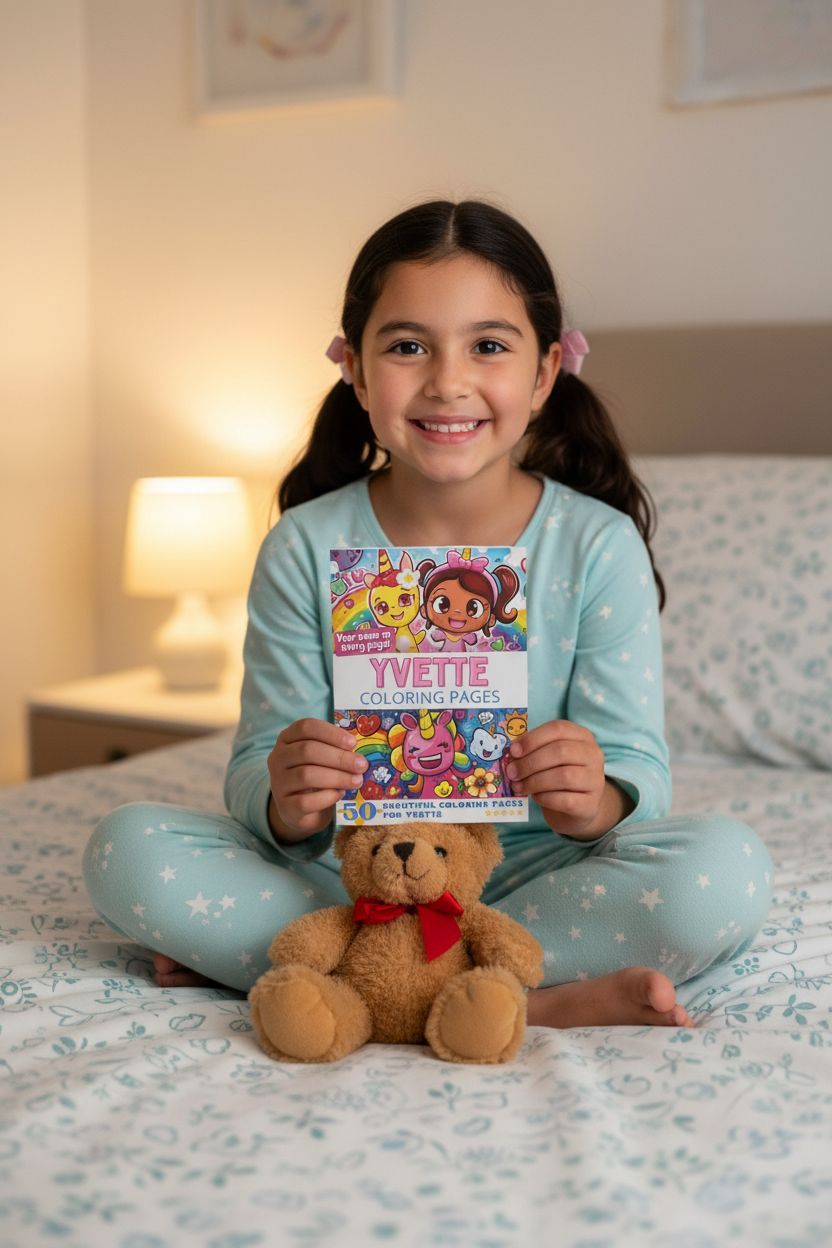 Yvette personal coloring pages