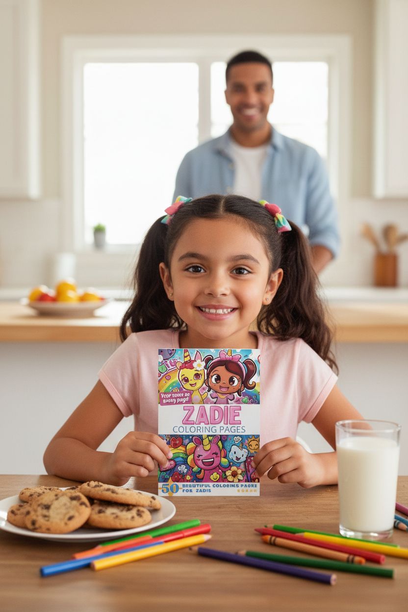 Zadie personal coloring pages