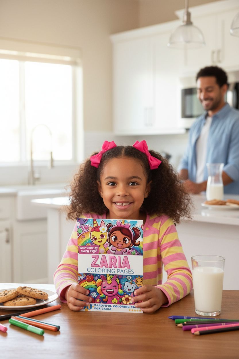 Zaria personal coloring pages