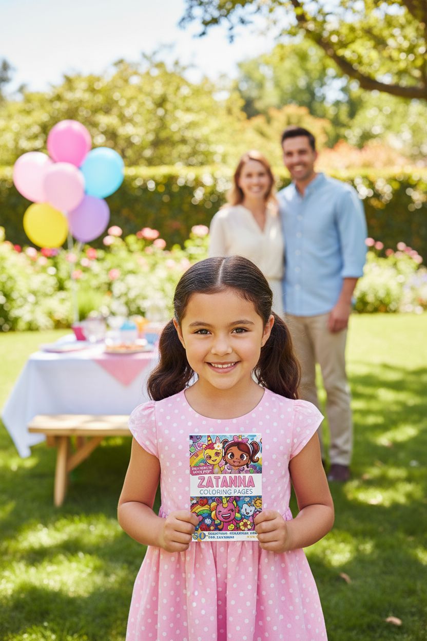 Zatanna coloring book in use