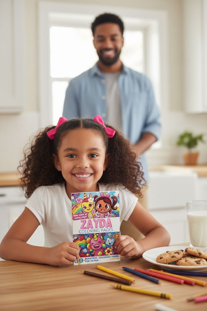 Zayda personal coloring pages