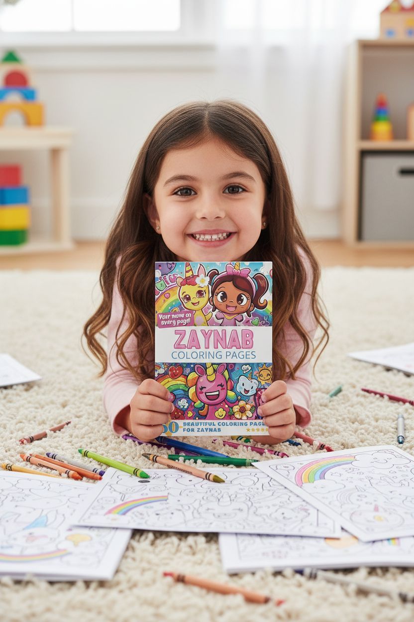 Zaynab personal coloring pages
