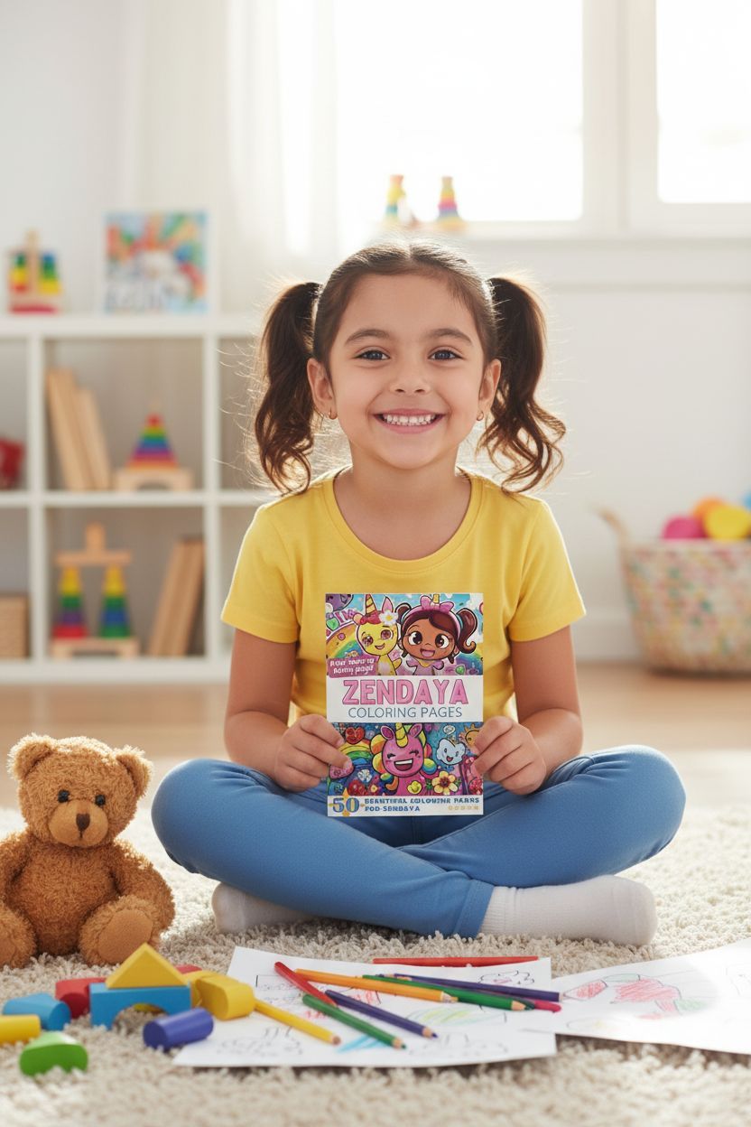 Zendaya personal coloring pages