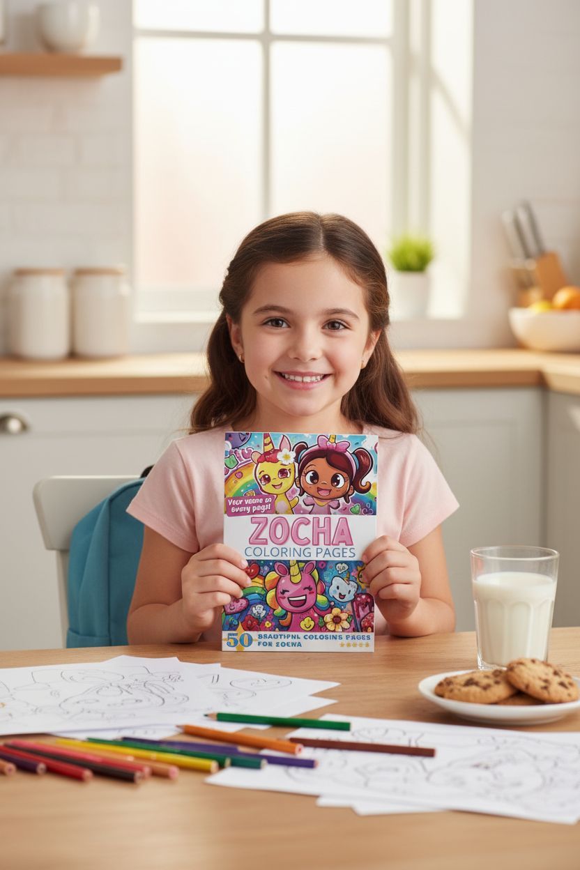 Zocha personal coloring pages