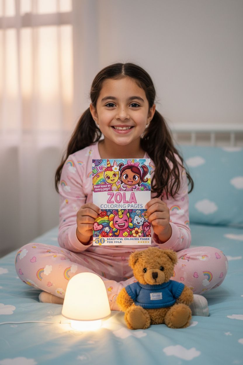 Zola personal coloring pages