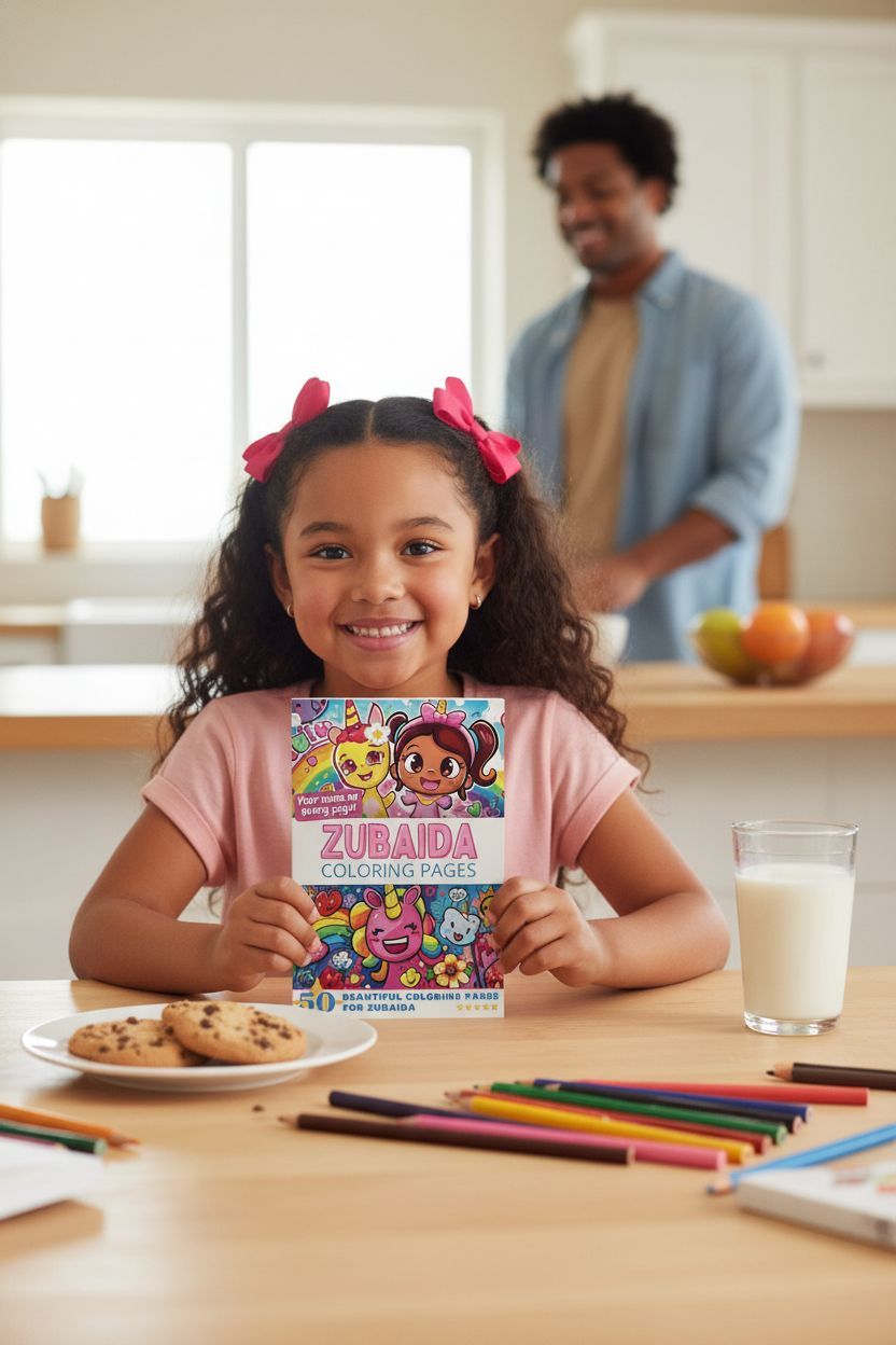 Zubaida personal coloring pages