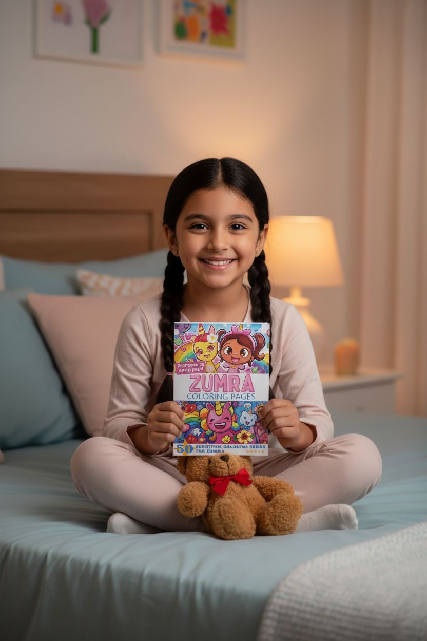 Zumra personal coloring pages