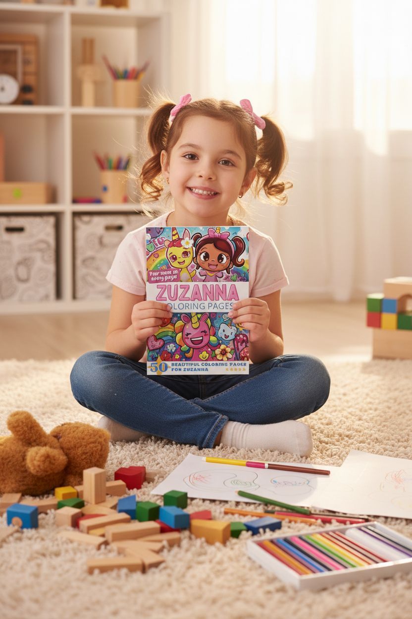 Zuzanna personal coloring pages